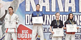 Održano karate Državno prvenstvo za kadete, juniore i U21