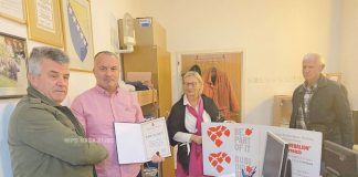 Novi računar za Savez udruženja penzionera/umirovljenika ZDK