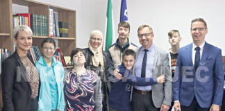 Posjetama prijateljskim ustanovama, institucijama i organima uprave obilježili 55. rođendan Škole