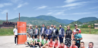 Svečano obilježen početak radova na izgradnji sportskog terena