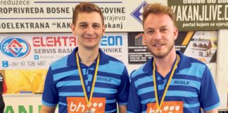 Nove medalje za zeničke stonotenisere