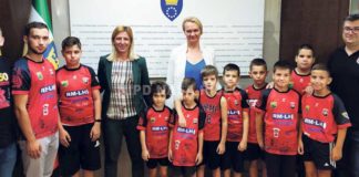 Mehmedić i Subašić upriličile prijem za ragbijaše Čelika