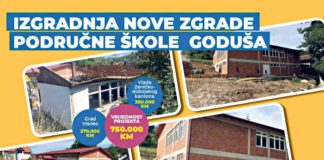 Izgradnja nove zgrade PŠ Goduša u završnoj fazi