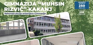 U završnoj fazi rekonstrukcija enterijera Gimnazije u Kaknju
