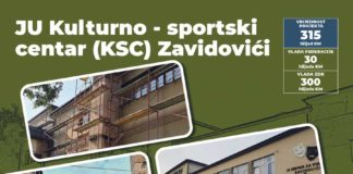 Počela rekonstrukcija zgrade KSC Zavidovići