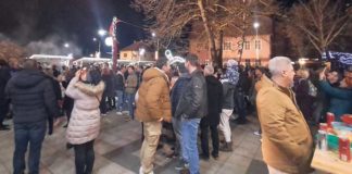 U Žepču doček na otvorenom