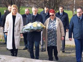 Delegacije Vlade i Skupštine odale počast patriotama i civilnim žrtvama rata