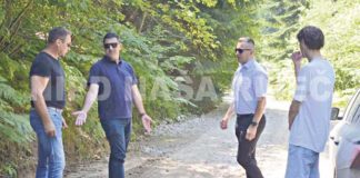 Ministar Šabani i saradnici obišli put za dovište Lastavica