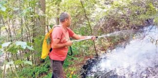 Požar kod Briznika ugasili vatrogasci uz pomoć mještana