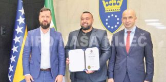 Pivić i Mušija primili mastera Edina Kajevića