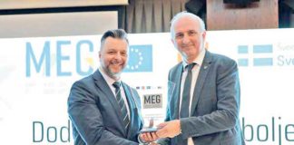 Dodjela nagrada u MEG projektu