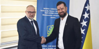Mušija i Omerović razgovarali o važnosti saradnje u cilju jačanja obrazovnog sistema