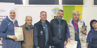 Šehić, Redžić i Telalović se okitile medaljama