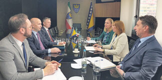 Pivić i Huskić razgovarali sa šeficom Ureda OSCE-a u Travniku