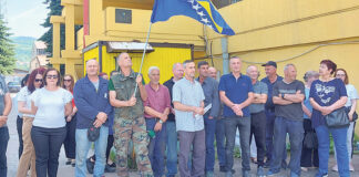 Održan mirni protest radnika Željezare