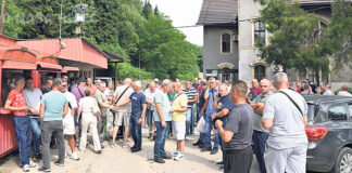 Zenički rudari idu na protest u Sarajevo