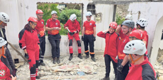 Obuka USAR tima sa novom opremom za spašavanje iz ruševina