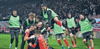 Mašić u finišu utakmice pogodio za prolazak dalje