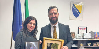 Zahvalnica ministru Mušiji za podršku projektu „EX YU Rock & Movie Music Performance“