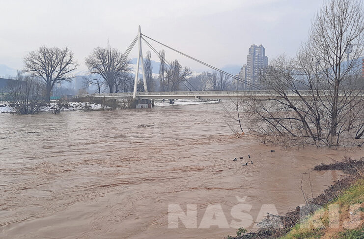 Nivo rijeka u ZDK u opadanju