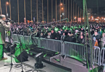 Zeničani u Novu godinu ušli uz pjesme Enesa Begovića