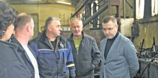 Direktor Iso Delibašić sa saradnicima posjetio Radnu jedinicu Održavanje