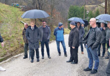 Delegacija ZDK-a obišla klizišta u Orahovici i Vranduku