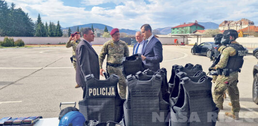 Nova oprema za specijalnu policiju MUP-a ZDK