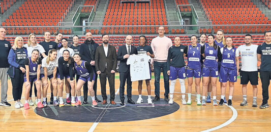 Delegacija ZDK-a posjetila trening Zmajica