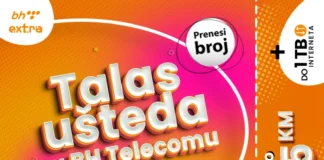 Talas ušteda u BH Telecomu: Prenesi broj i uživaj u više giga za manje para
