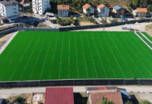 Izgradnja pomoćnog terena